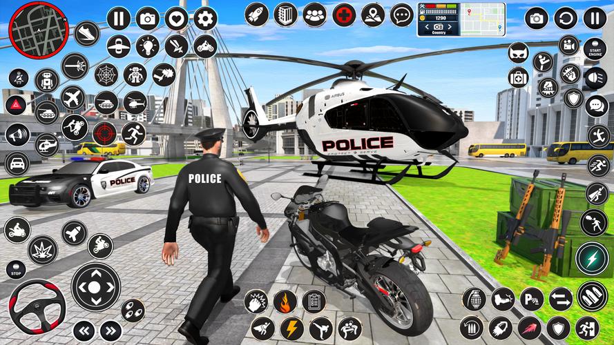 Police Game Transport Truck Captura de pantalla 3