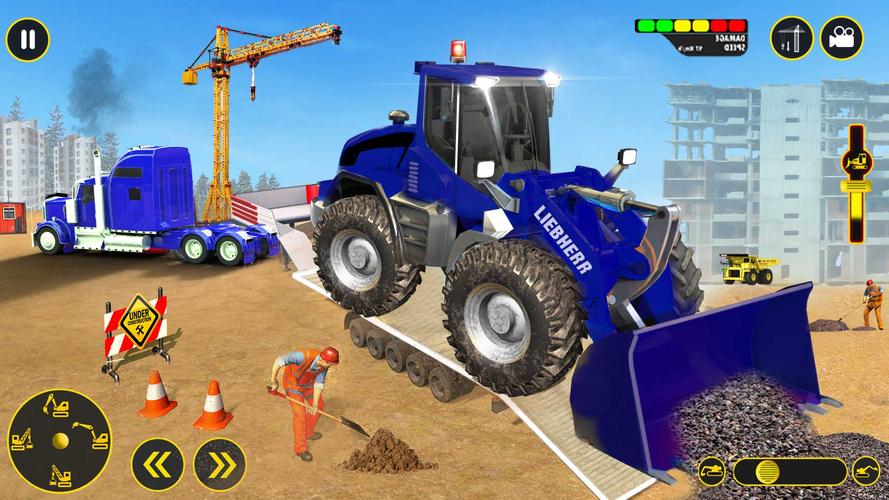Heavy Excavator Simulator Game スクリーンショット 2