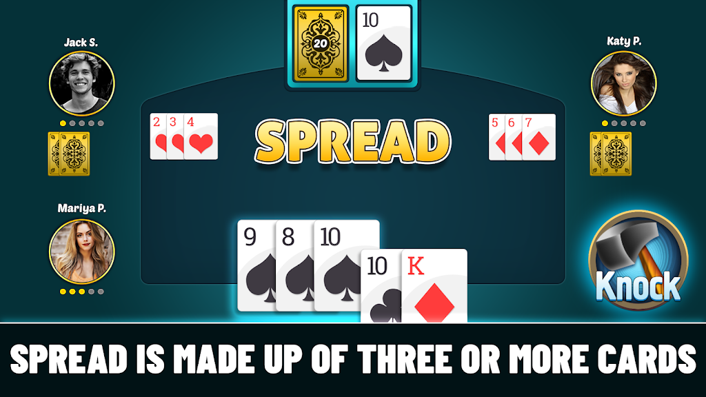 Tonk – Rummy Card Game Ảnh chụp màn hình 1