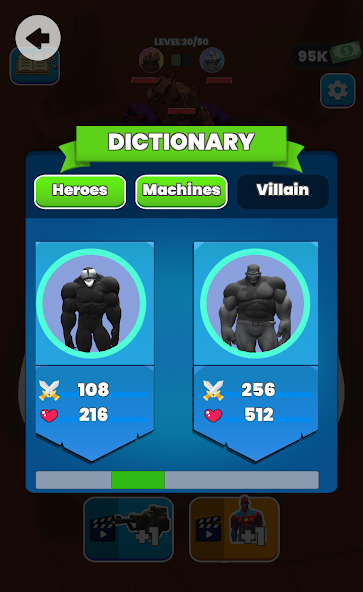 Merge Master Superhero Battle Mod Capture d'écran 3
