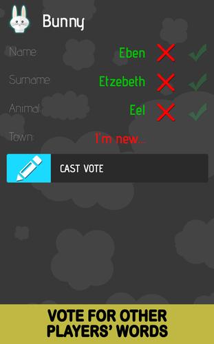 Name Game Ekran Görüntüsü 1