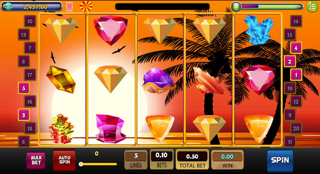 Jewel & Gems Wilds Slot! Tangkapan skrin 2