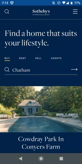 Schermata Sotheby’s International Realty 0