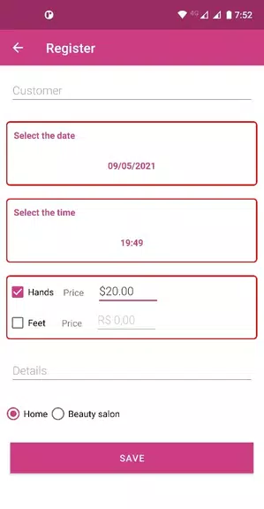 Agenda para Manicure App Скриншот 1