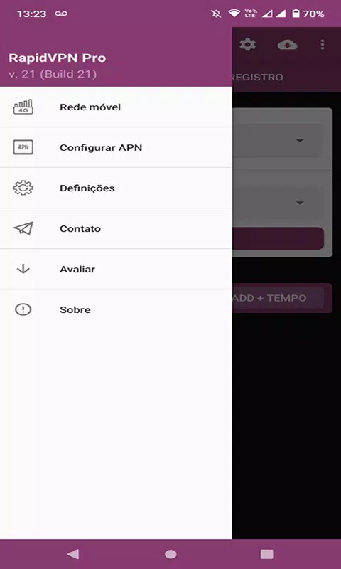 RapidVPN PRO Tangkapan skrin 2