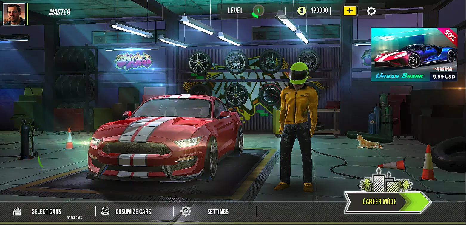 Night Street Master Racing Capture d'écran 1