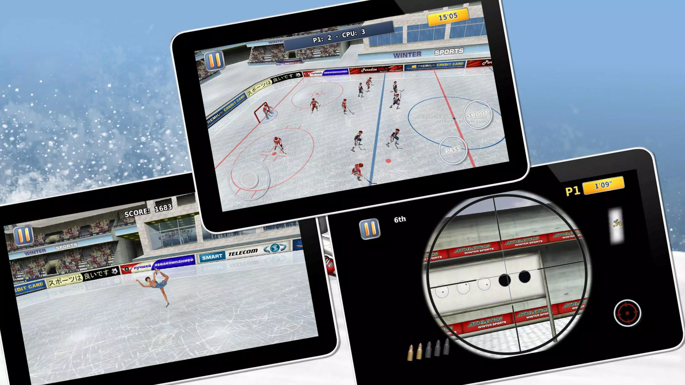 Athletics 2: Winter Sports Screenshot 2