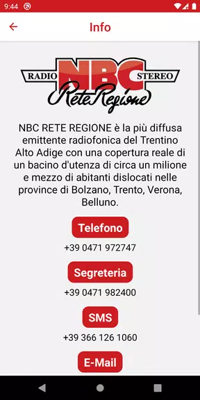 NBC RETE REGIONE 螢幕截圖 2