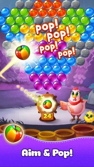 Bubble CoCo : Bubble Shooter ဖန်သားပြင်ဓာတ်ပုံ 1