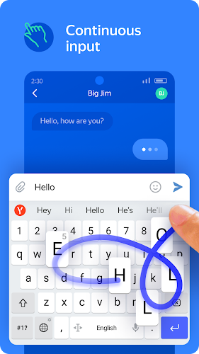 Yandex Keyboard স্ক্রিনশট 2