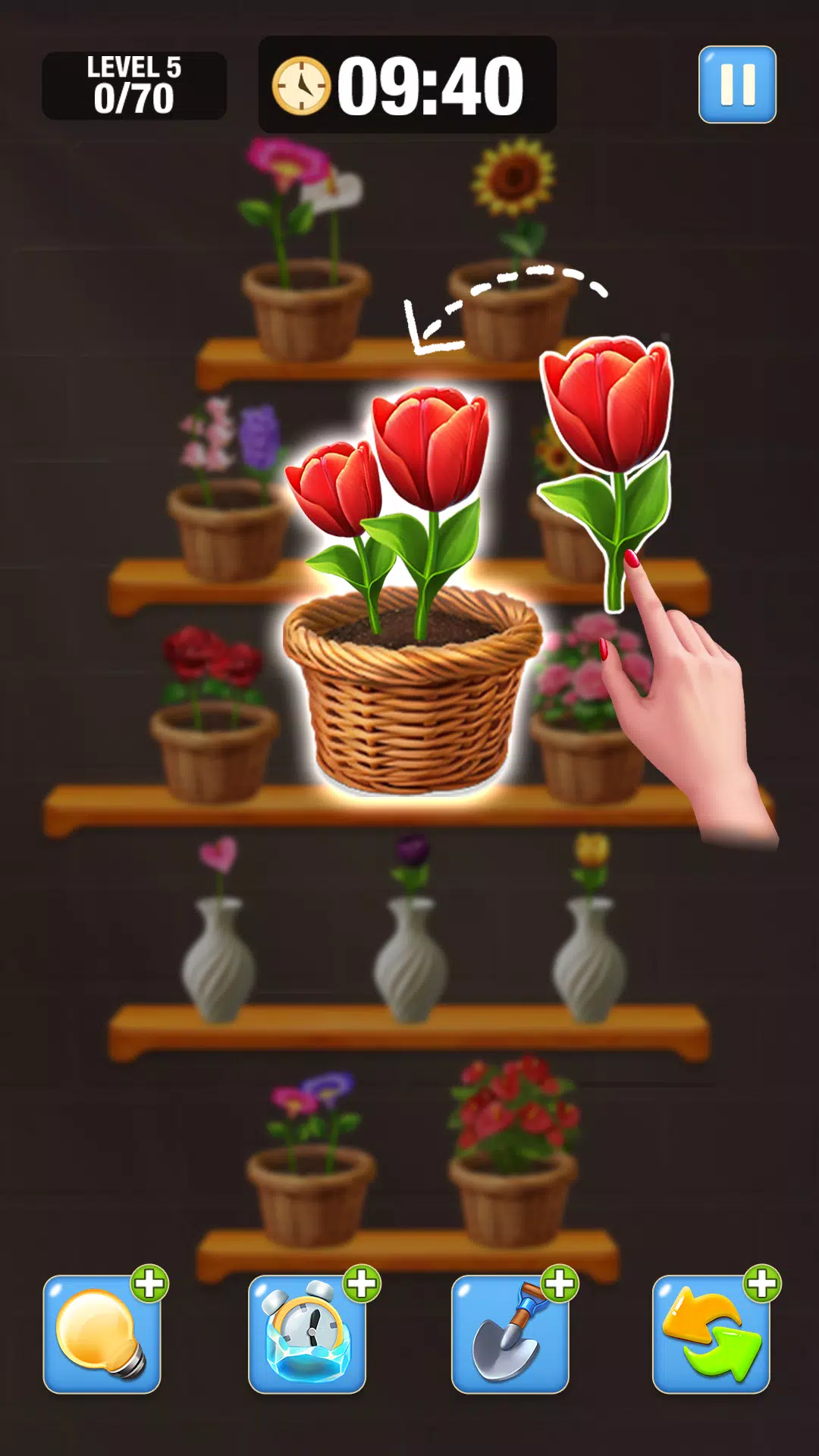 Blossom Match-Flower Sort Game 스크린샷 1