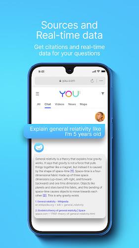 You.com — Personalized AI Chat Capture d'écran 1