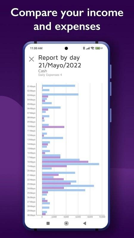 Daily Expenses 4 螢幕截圖 1