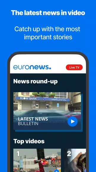 Euronews - Daily, live TV news Zrzut ekranu 2