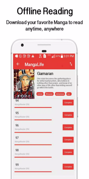 Manga Life - Manga & Comic Reader スクリーンショット 1