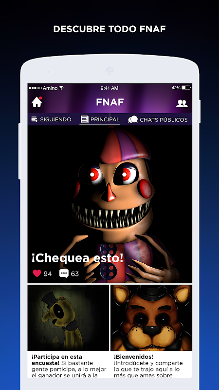 FNAF Amino en Español スクリーンショット 1