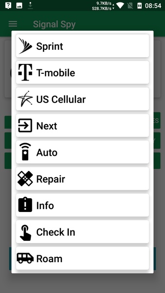 Signal Spy Captura de pantalla 1