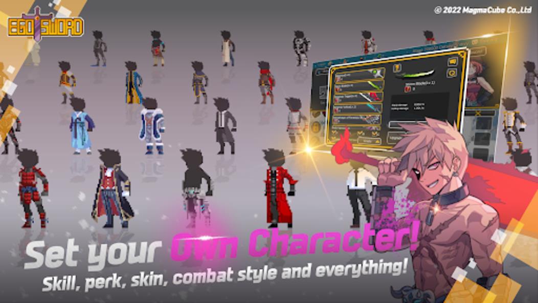 Ego Sword : Idle Hero Training Mod ဖန်သားပြင်ဓာတ်ပုံ 2