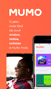 Mumo: música, rádio e notícias 螢幕截圖 0