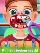 Dentist Doctor Hospital Games 螢幕截圖 0