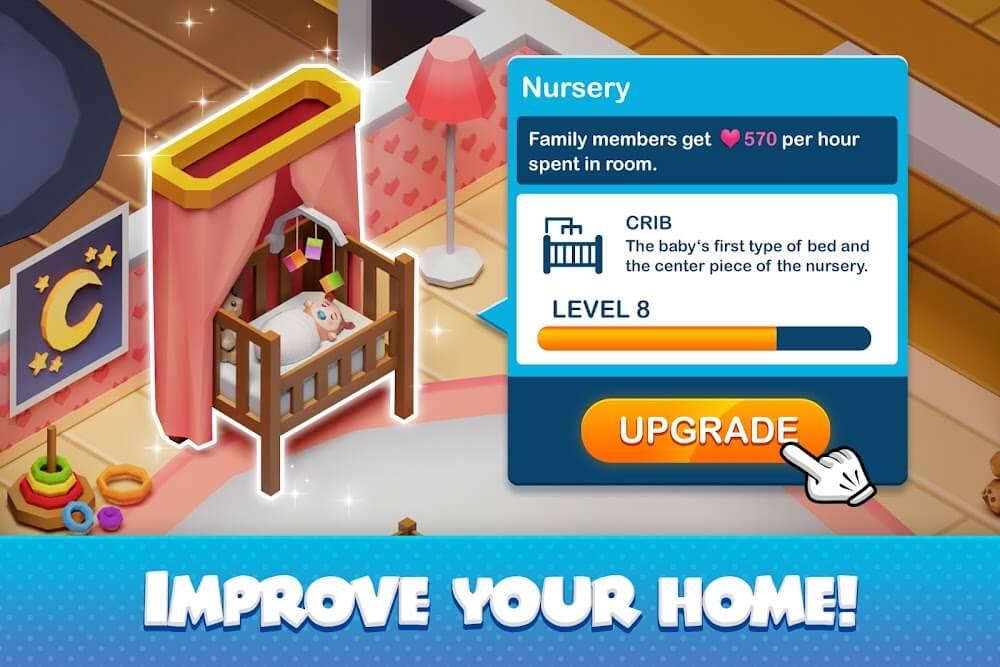 Idle Family Sim Ekran Görüntüsü 2