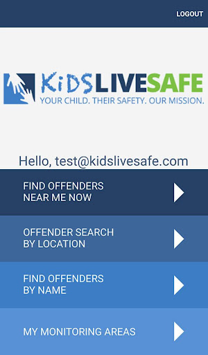 Kids Live Safe 螢幕截圖 0