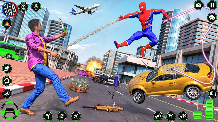 Spider Rope Hero 螢幕截圖 2