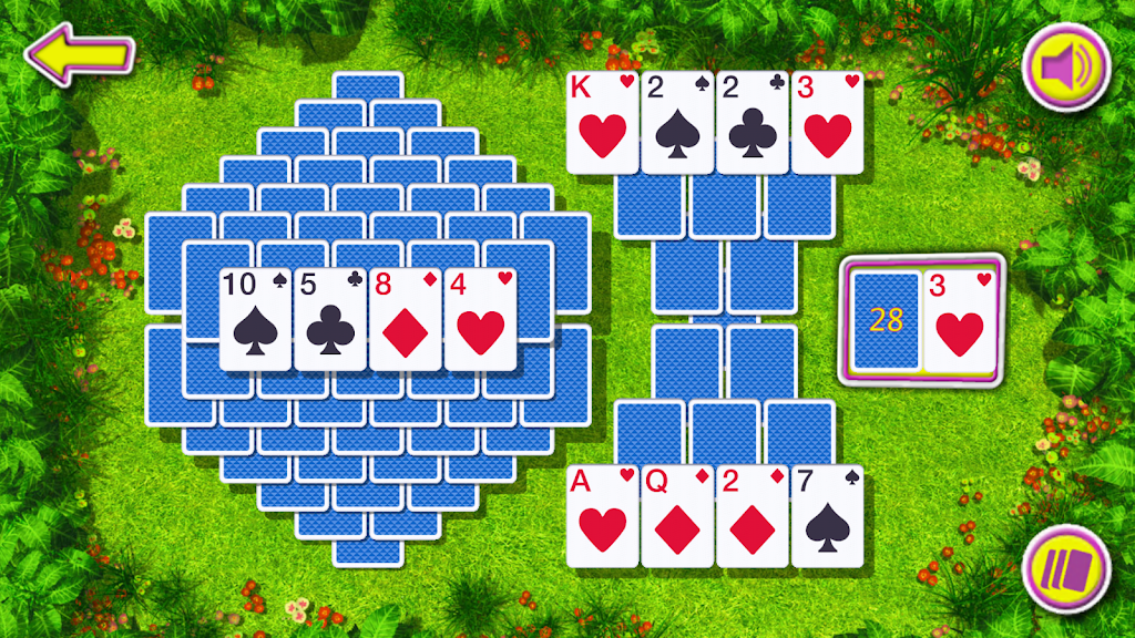 Summer Solitaire – The Free Tripeaks Card Game应用截图第3张