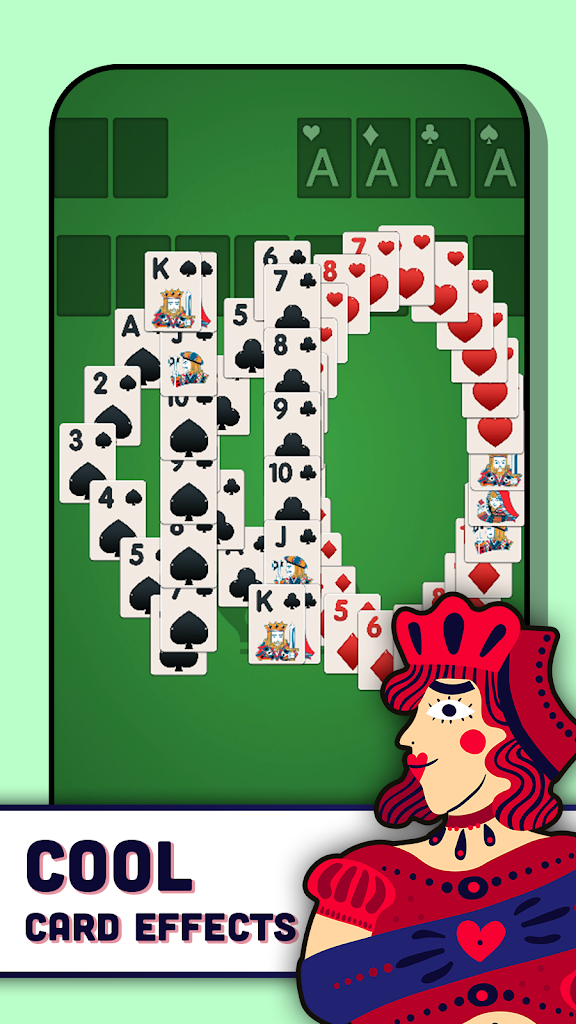 FreeCell Solitaire - Card Capture d'écran 3