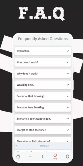 SWay: Quit/Less Smoking Slowly 螢幕截圖 2
