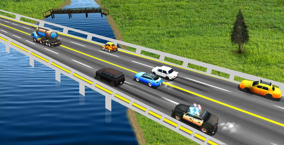 Traffic Rider : Car Race Game Tangkapan skrin 1