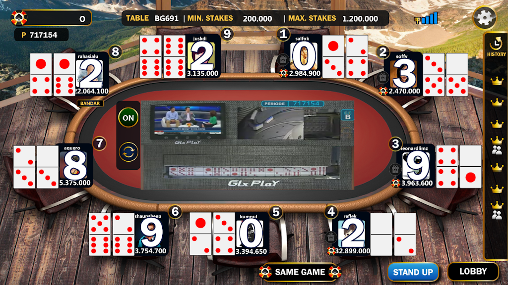 Poker Domino Tangkapan skrin 3