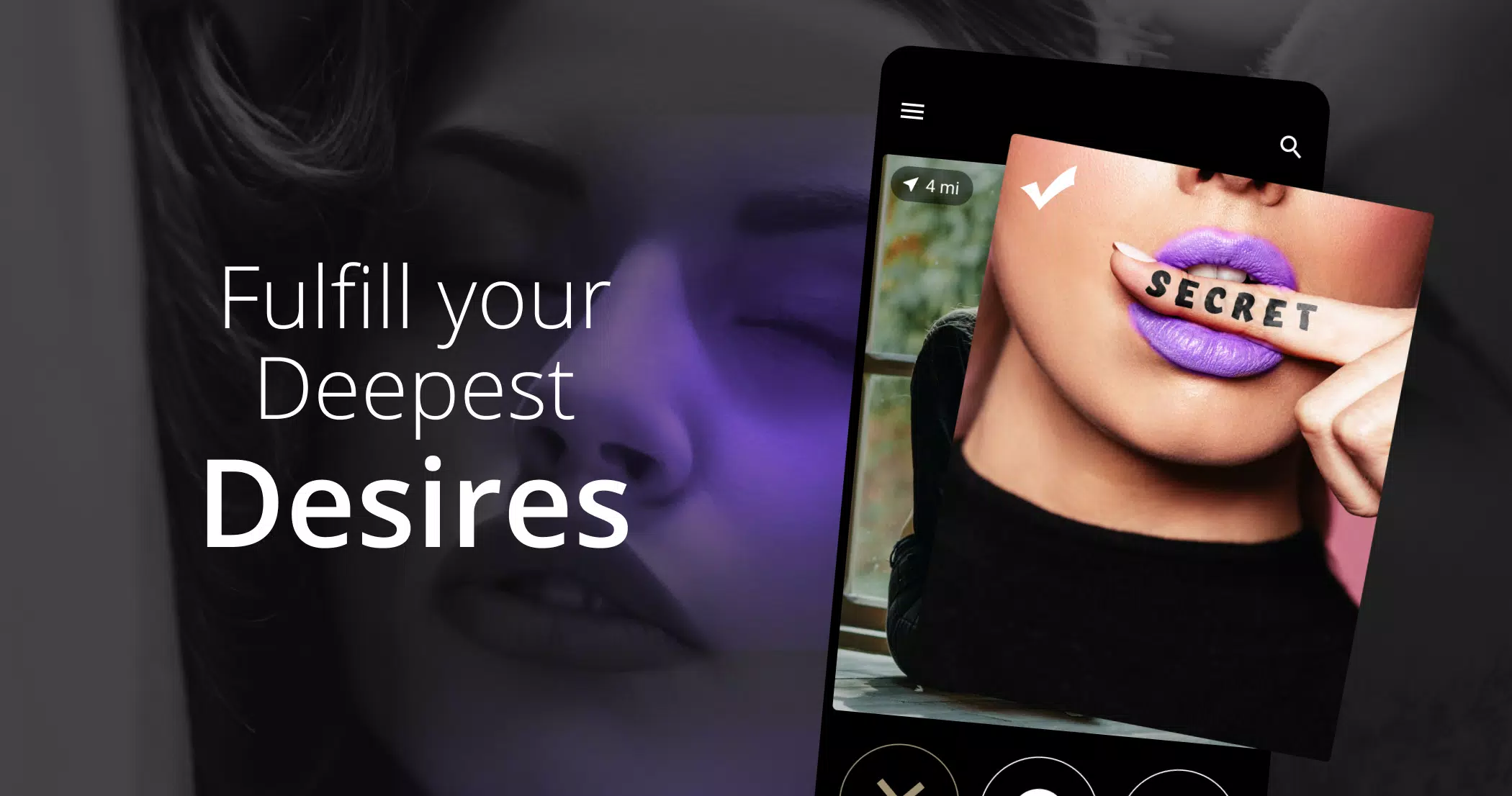 Secret Dating Chat App Screenshot 0