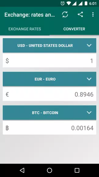 XRT: Exchange rates, converter Schermafbeelding 1