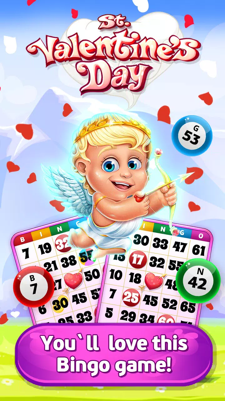 Bingo St. Valentine’s Day Ekran Görüntüsü 0