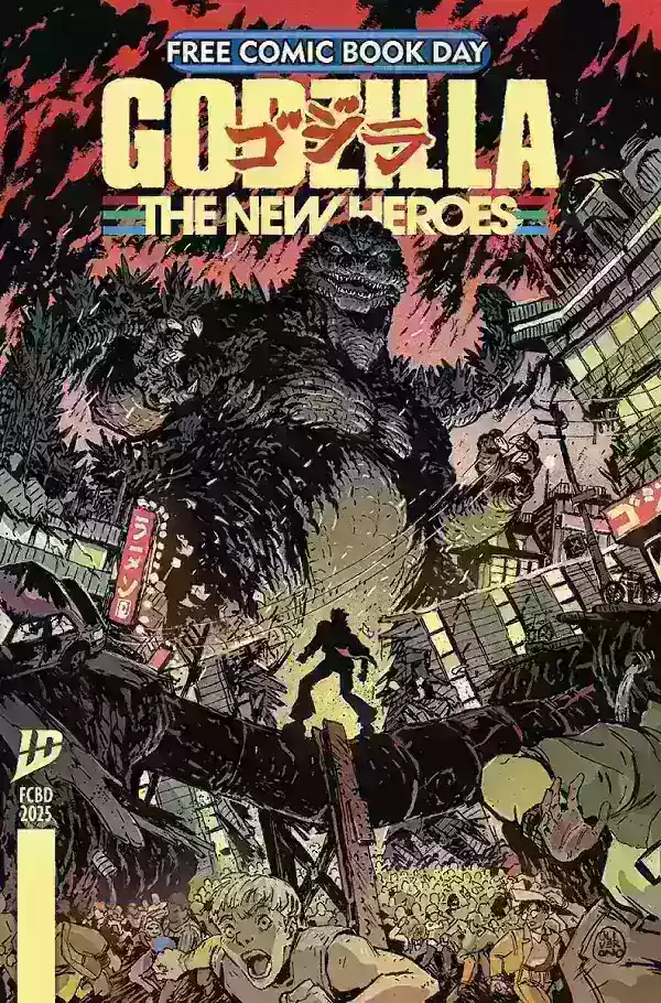 Godzilla FCBD cover