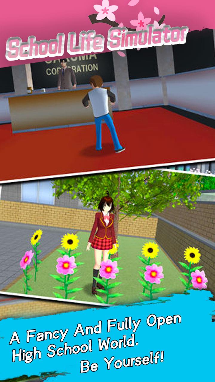 School Life Simulator ဖန်သားပြင်ဓာတ်ပုံ 2