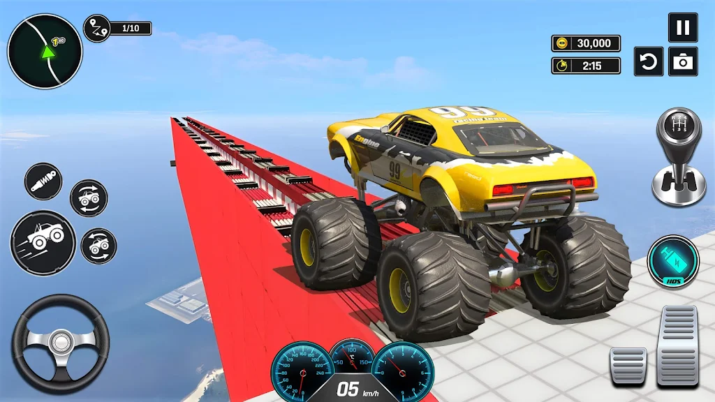 Monster Truck Games- Car Games 螢幕截圖 1