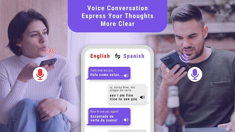 Translate Less with Text Voice Tangkapan skrin 1