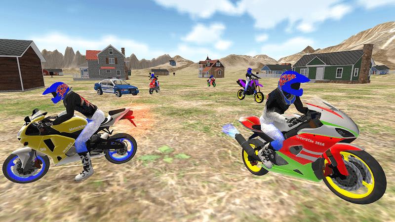 Real Moto Bike Racing Game Скриншот 0