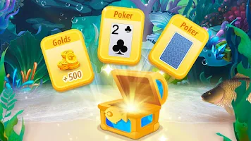 Solitaire Fish World-OceanTrip ภาพหน้าจอ 2