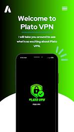 Plato VPN Super Fast Secure ภาพหน้าจอ 0