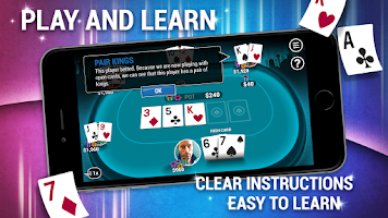 Learn How To Play Texas Poker Schermafbeelding 3