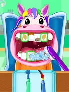 Pet Doctor Dentist Teeth Game ဖန်သားပြင်ဓာတ်ပုံ 1