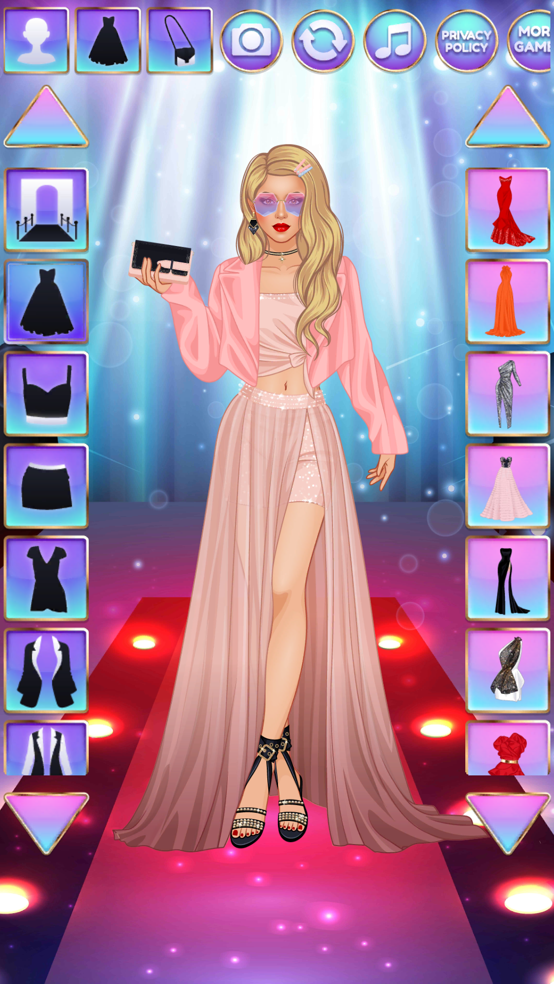 Schermata Fashion Show: Makeover Games 1