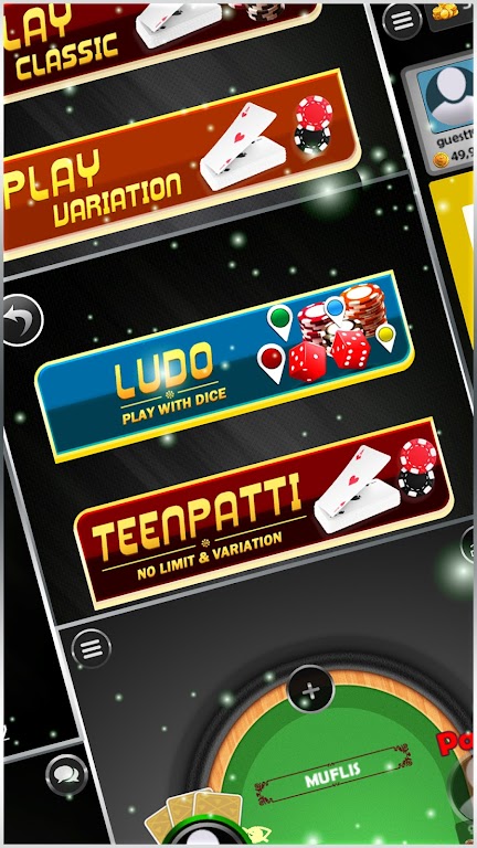 Game Of Clubs Teen Patti (3 Card Poker) and Ludo Tangkapan skrin 1