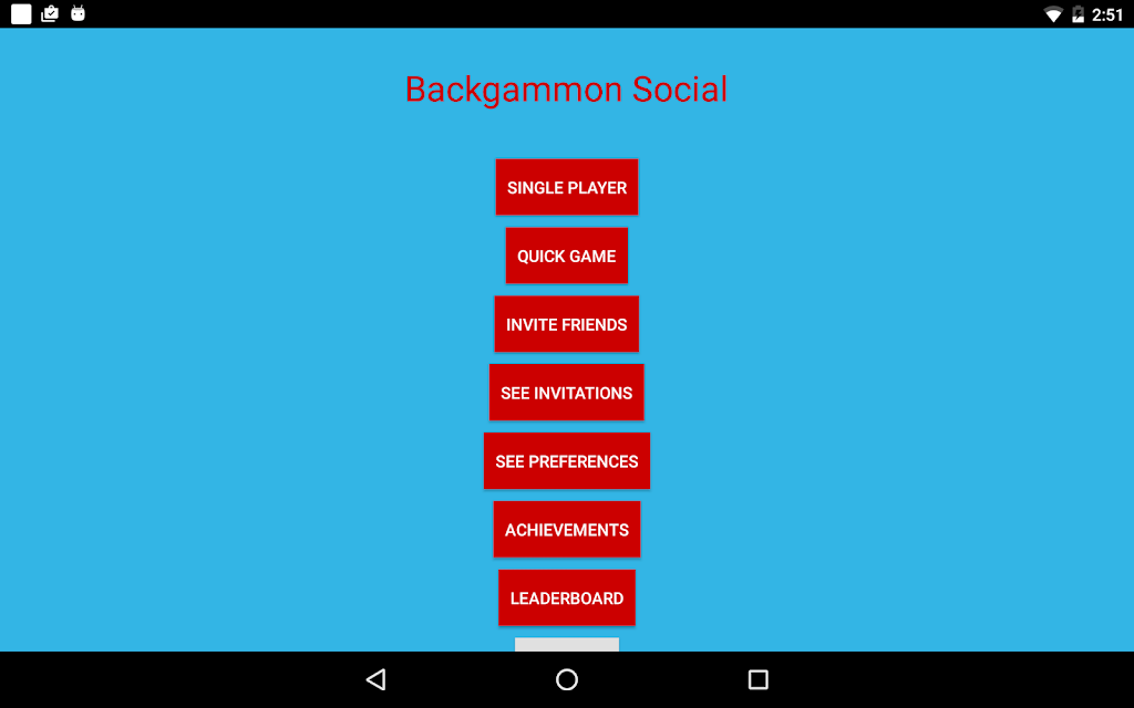 Backgammon Social Скриншот 0