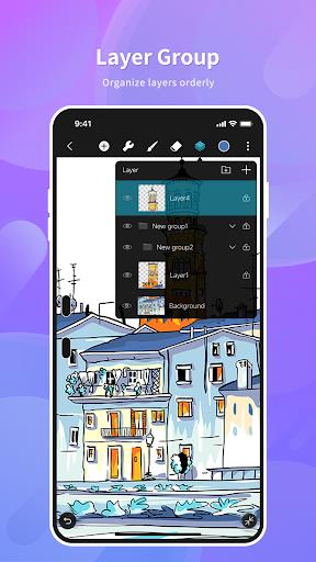 HiPaint - Paint Sketch & Draw Zrzut ekranu 1