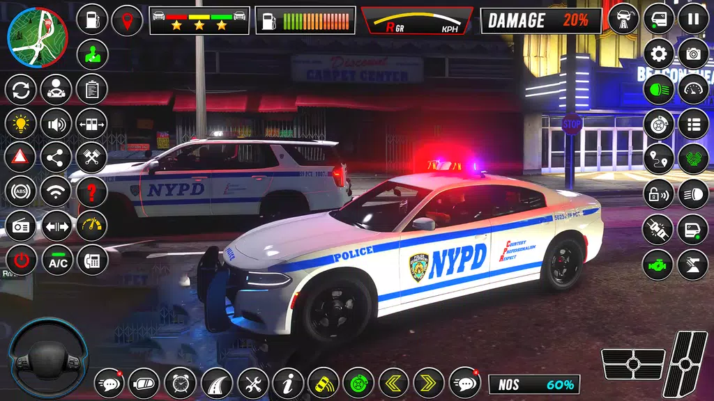 US Police Chase: Cop Car Games Tangkapan skrin 1