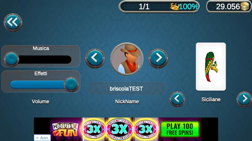 Briscola Pazza OnLine应用截图第2张